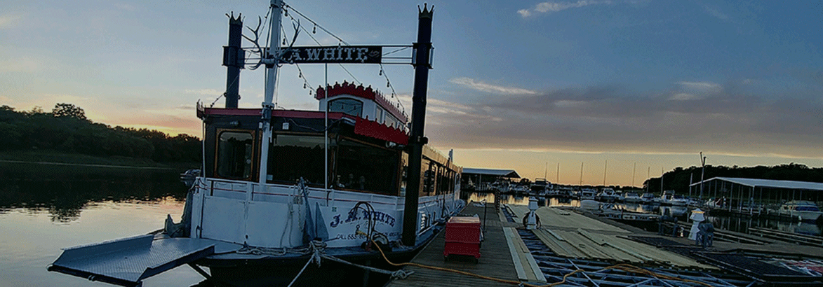 J.A White Riverboat NoCoast Dinner