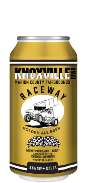 Knoxville Raceway Golden Ale Beer