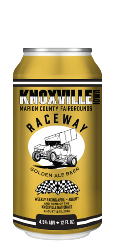 Knoxville Raceway Golden Ale Beer